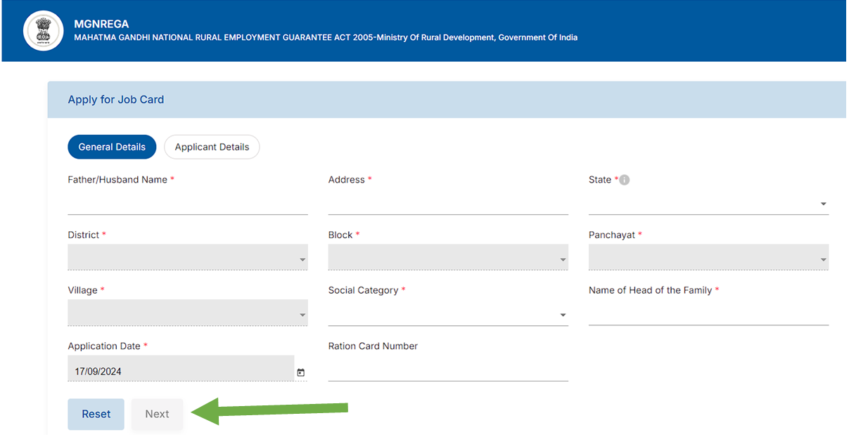 Nrega job card 2025 state wise mis report at