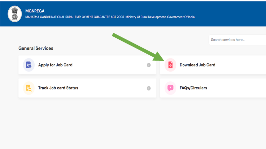 NREGA Job Card Download 