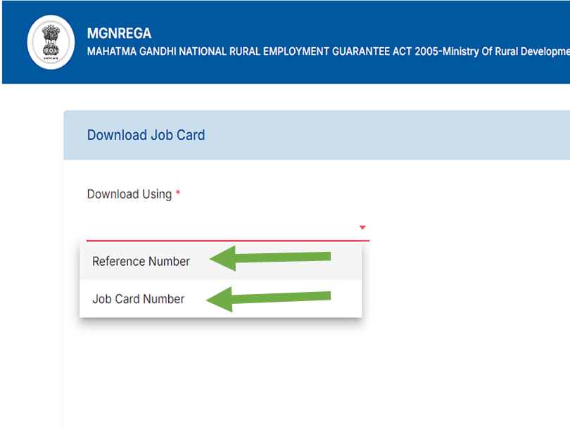 MGNREGA Download Job Card