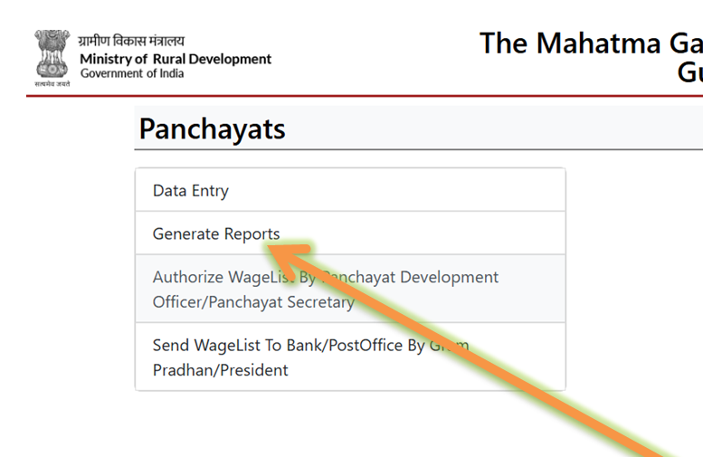 Generate Reports